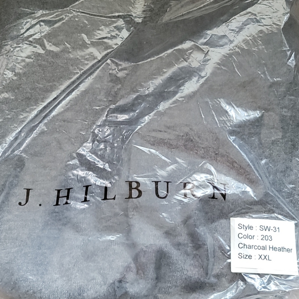 J.Hilburn v neck cashmere sweater new